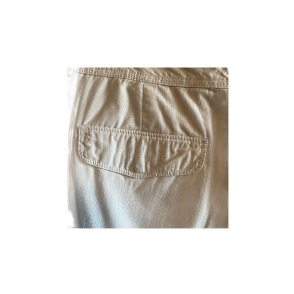 ANN TAYLOR Loft Mid Rise Capri's White US 8 - Picture 3 of 8